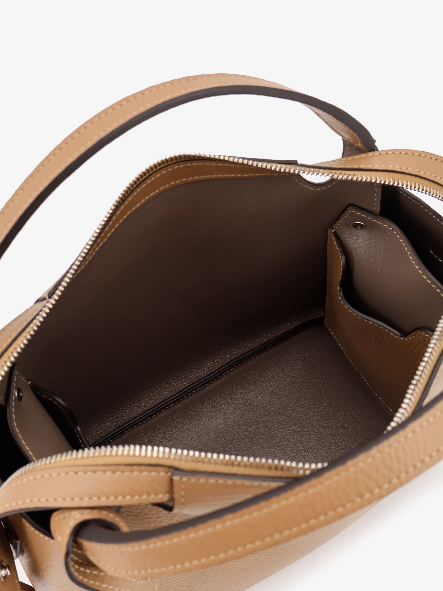 Tod's Women's Apa Leather Crossbody Bag Beige