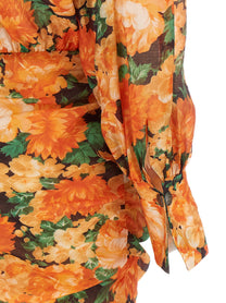 Pinko Apericena Dress Orange