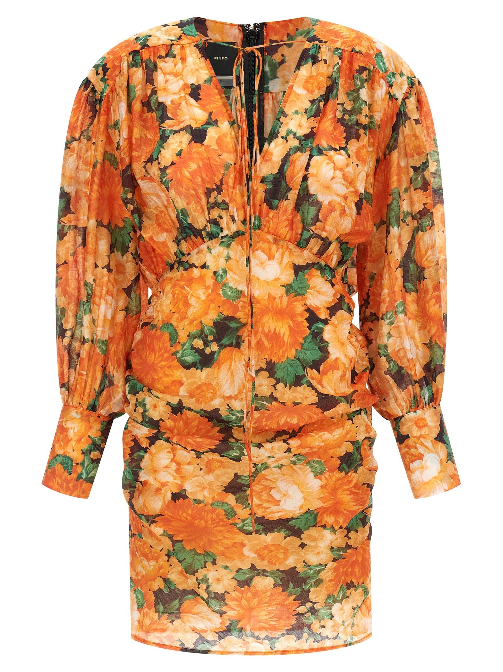Pinko Apericena Dress Orange