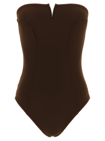ERES Apparence One Piece Swimsuit Brown