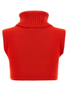 Dsquared2 Après Ski Cropped Vest Red