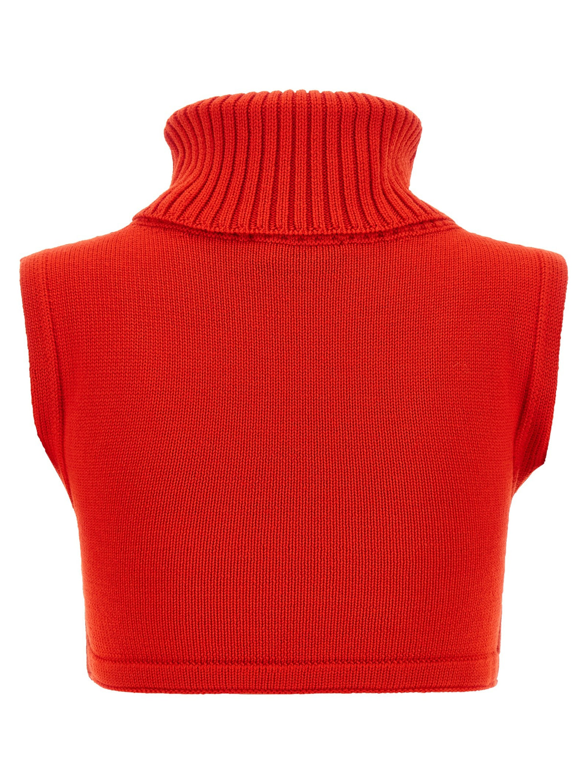 Dsquared2 Après Ski Cropped Vest Red