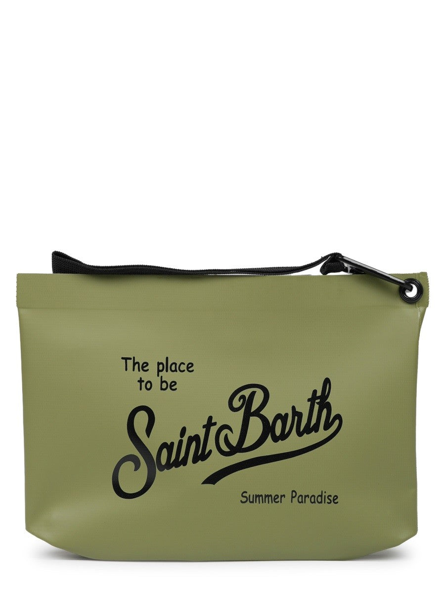 Mc2 Saint Barth Unisex Aqua Pochette Aline Green
