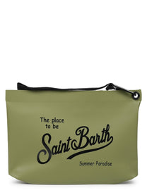Mc2 Saint Barth Unisex Aqua Pochette Aline Green