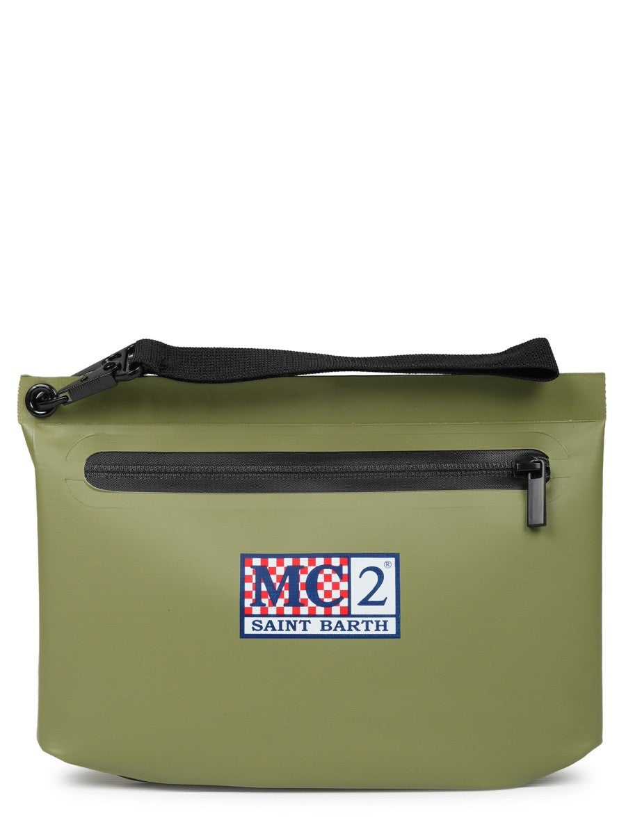 Mc2 Saint Barth Unisex Aqua Pochette Aline Green