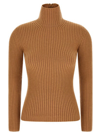 Max Mara Turtleneck Sweater Beige