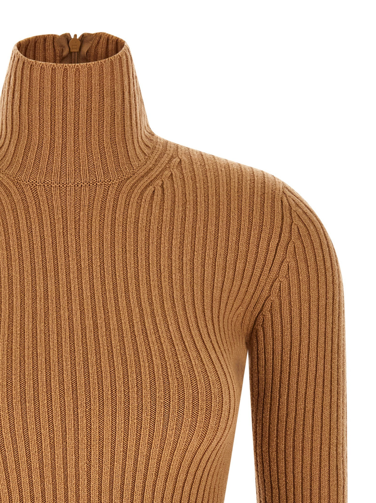 Max Mara Turtleneck Sweater Beige