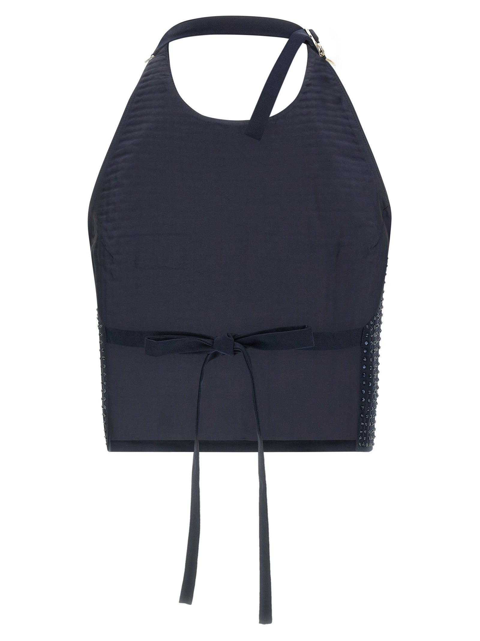 Pinko Arbaia Rhinestone Dyed Top Blue