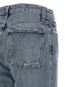 Agolde Arc Criss Cross Jeans Blue