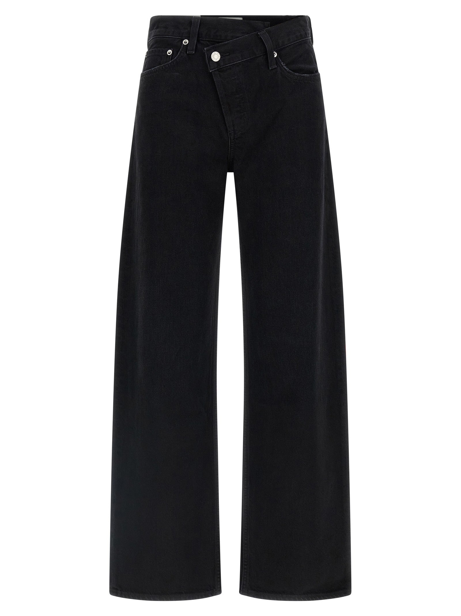 Agolde Arc Criss Cross Jeans Black