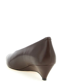 Jil Sander Arc Pumps Brown
