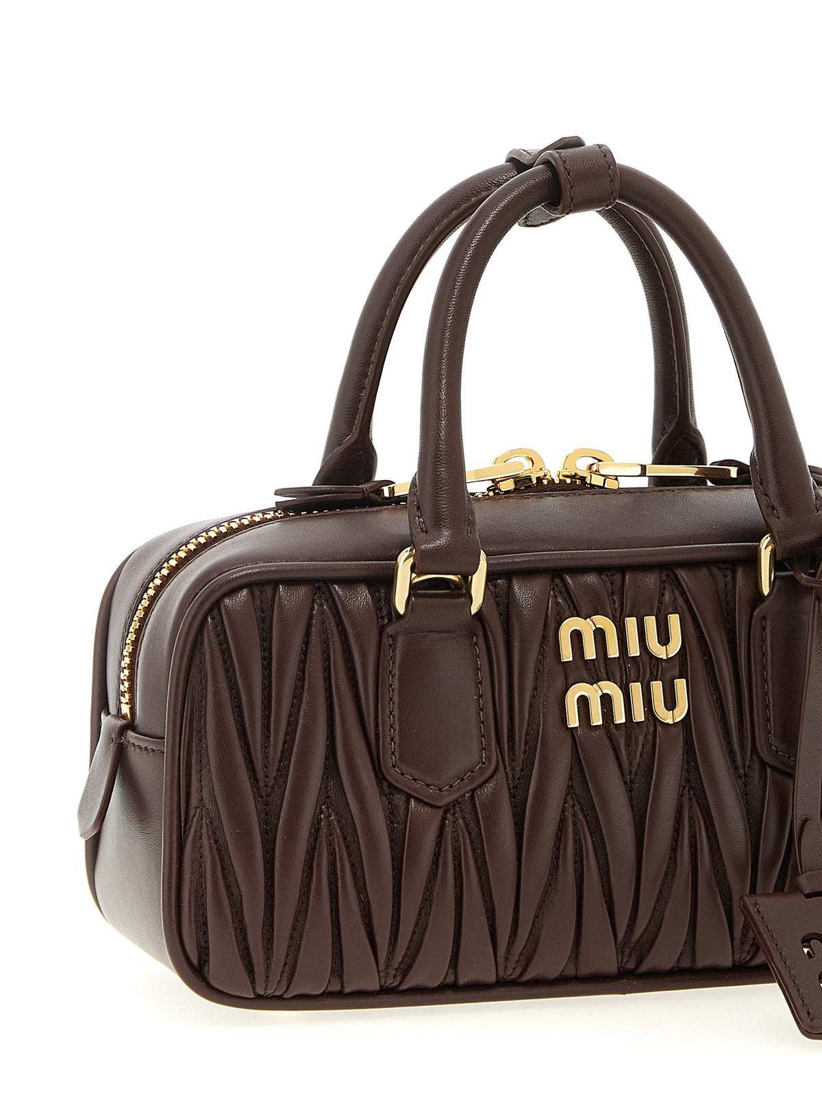 Miu Miu Arcadie Handbag Brown, view 3