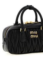 Miu Miu Arcadie Handbag Black, view 3