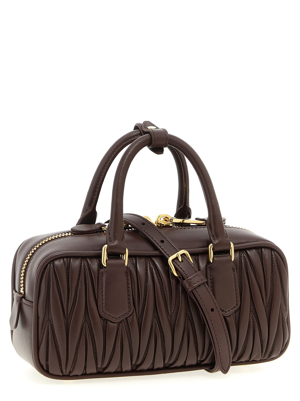 Miu Miu Arcadie Handbag Brown, view 2