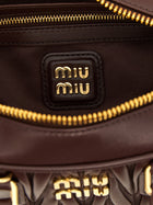 Miu Miu Arcadie Handbag Brown, view 4
