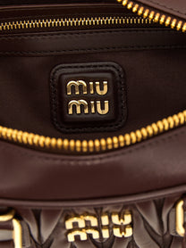 Miu Miu Arcadie Handbag Brown, view 4