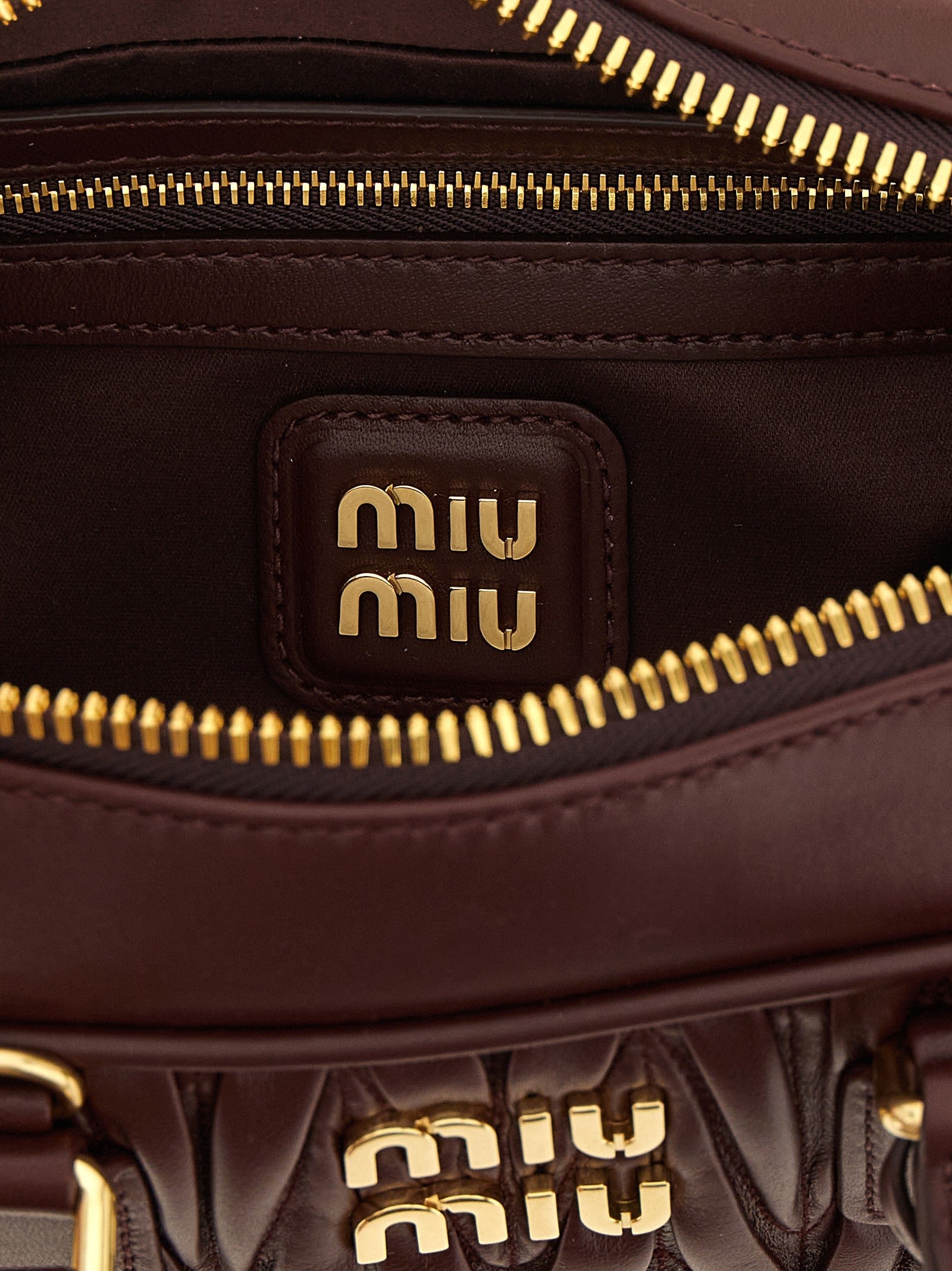 Miu Miu Arcadie Handbag Red