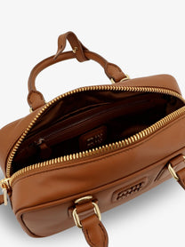 Miu Miu Women's Arcadie Leather Crossbody Bag Brown, view 4