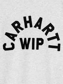 Carhartt Wip Men's Arch Script Cotton Blend Sweatshirt Black