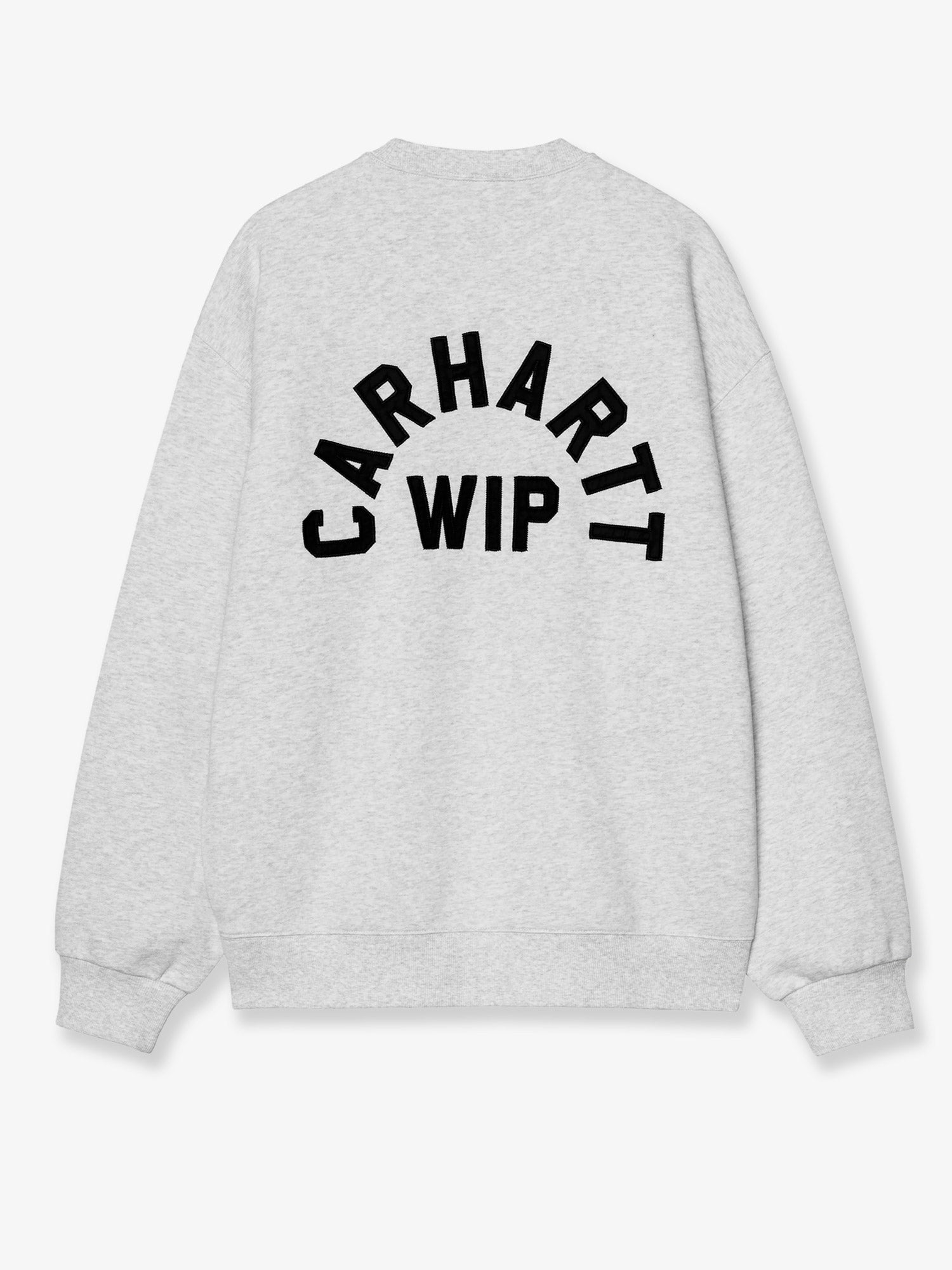 Carhartt Wip Men's Arch Script Cotton Blend Sweatshirt Black
