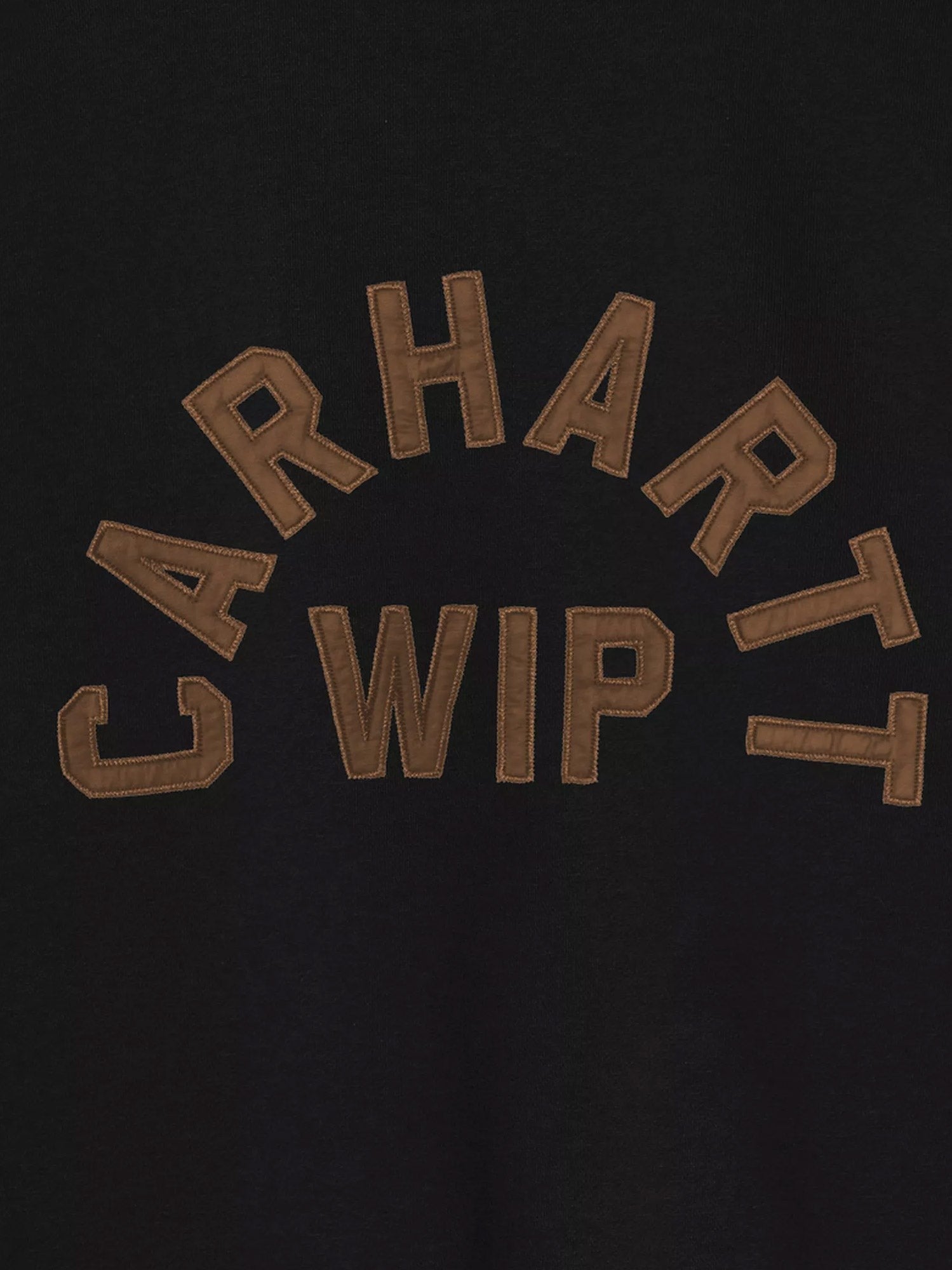 Carhartt Wip Men's Arch Script Cotton Blend Sweatshirt Black