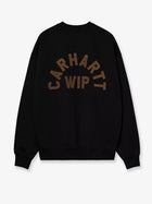 Carhartt Wip Men's Arch Script Cotton Blend Sweatshirt Black, view 2