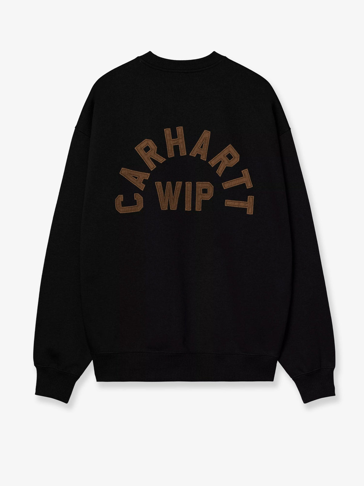 Carhartt Wip Men's Arch Script Cotton Blend Sweatshirt Black, view 2