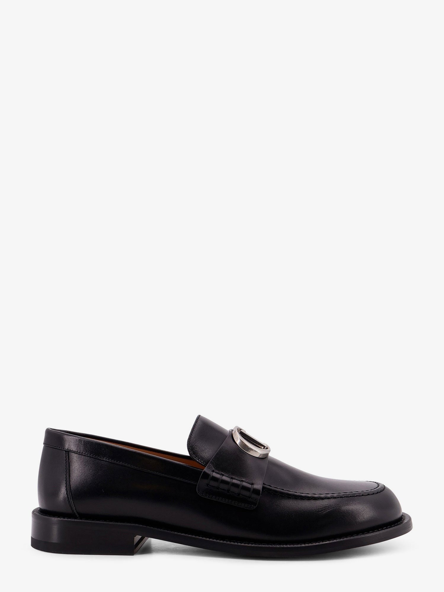 Dior Men's Archie Leather Loafers Black Dior