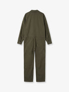 The Frankie Shop Women's Ardea Cotton Jumpsuit Green, view 2