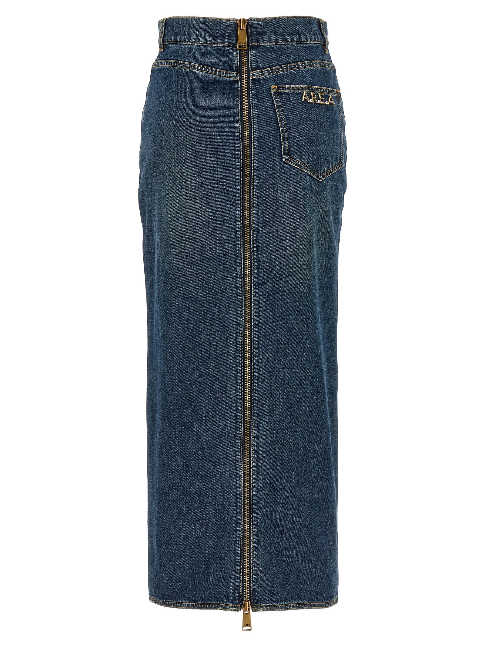 AREA - AREA - ’Zip Slit Midi’ skirt - Women’s Bottoms