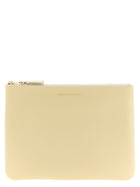 Comme Des Garcons Wallet Arecalf Classic Line Wallet Beige
