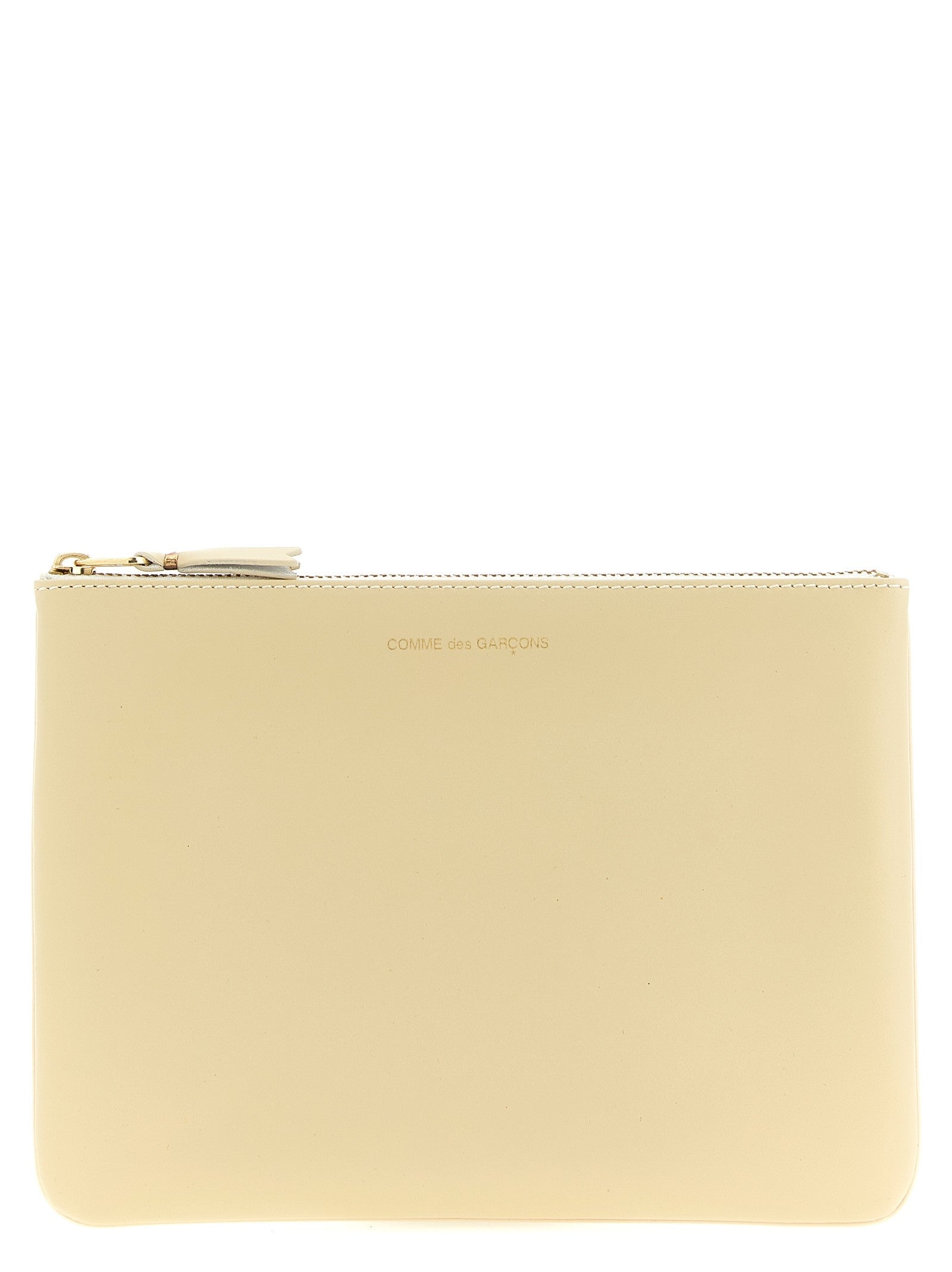 Comme Des Garcons Wallet Arecalf Classic Line Wallet Beige