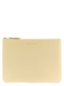 Comme Des Garcons Wallet Arecalf Classic Line Wallet Beige