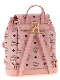MCM Aren Mini Backpack Blue