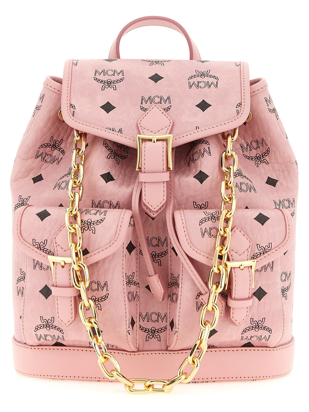 MCM Aren Mini Backpack Blue