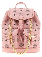 MCM Aren Mini Backpack Blue