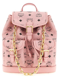 MCM Aren Mini Backpack Blue