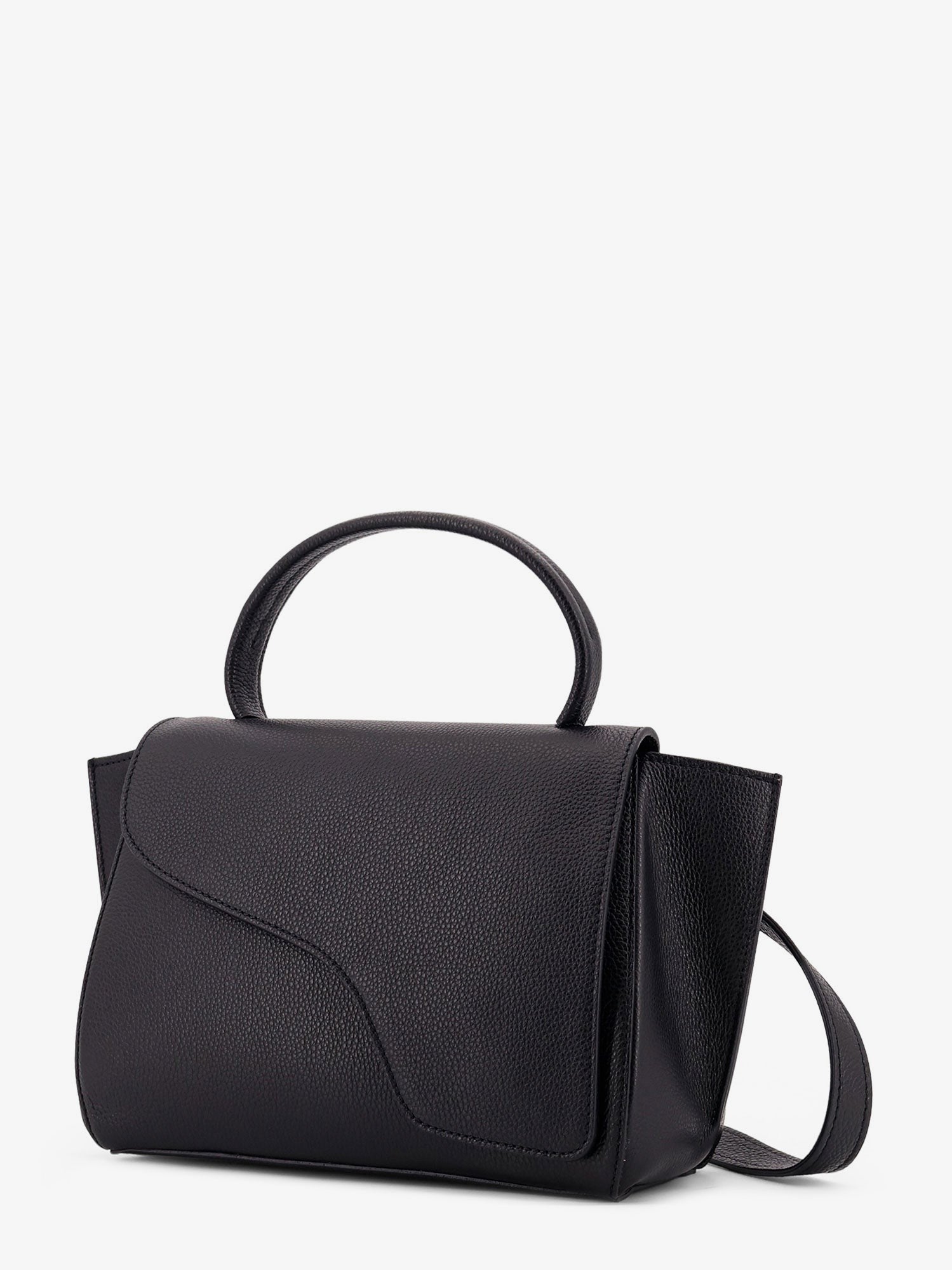 ATP Atelier Women's Arezzo Leather Shoulder Bag Black