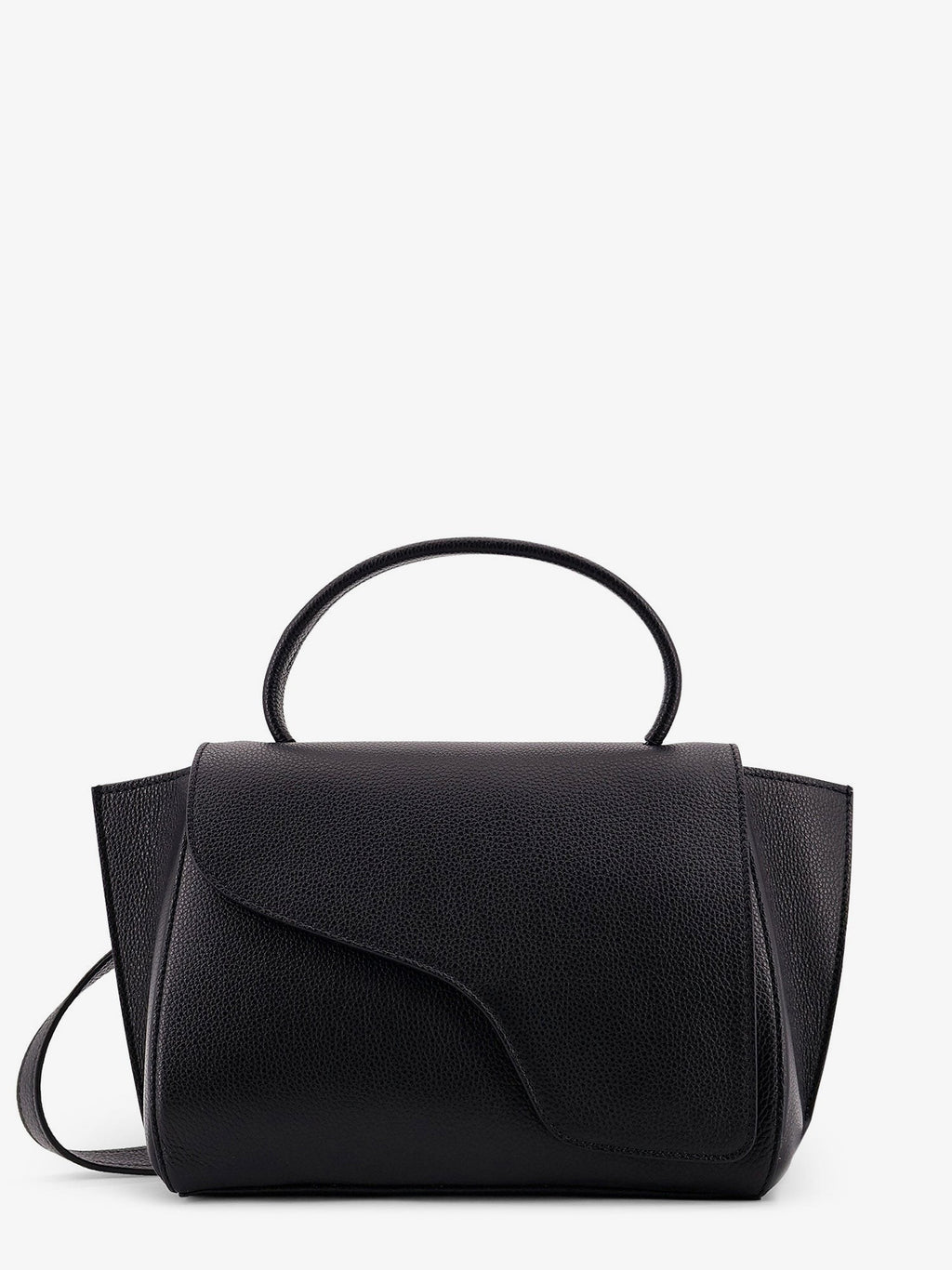 ATP Atelier Women's Arezzo Leather Shoulder Bag Black
