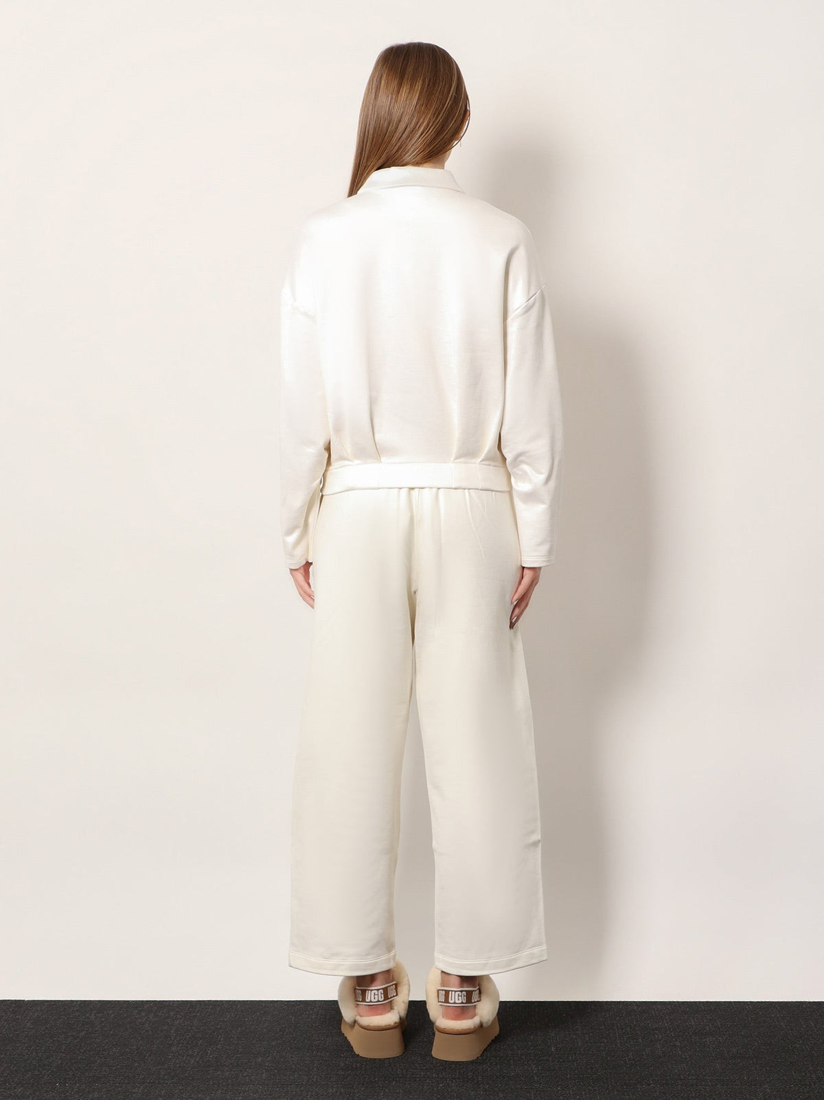 Max Mara Women's Argenta Sweatshirt White, view 3