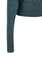 Vivienne Westwood Argyle Cropped Cardigan Gold, view 4