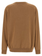 Ballantyne Argyle Intarsia New Diamond Sweater Beige, view 2