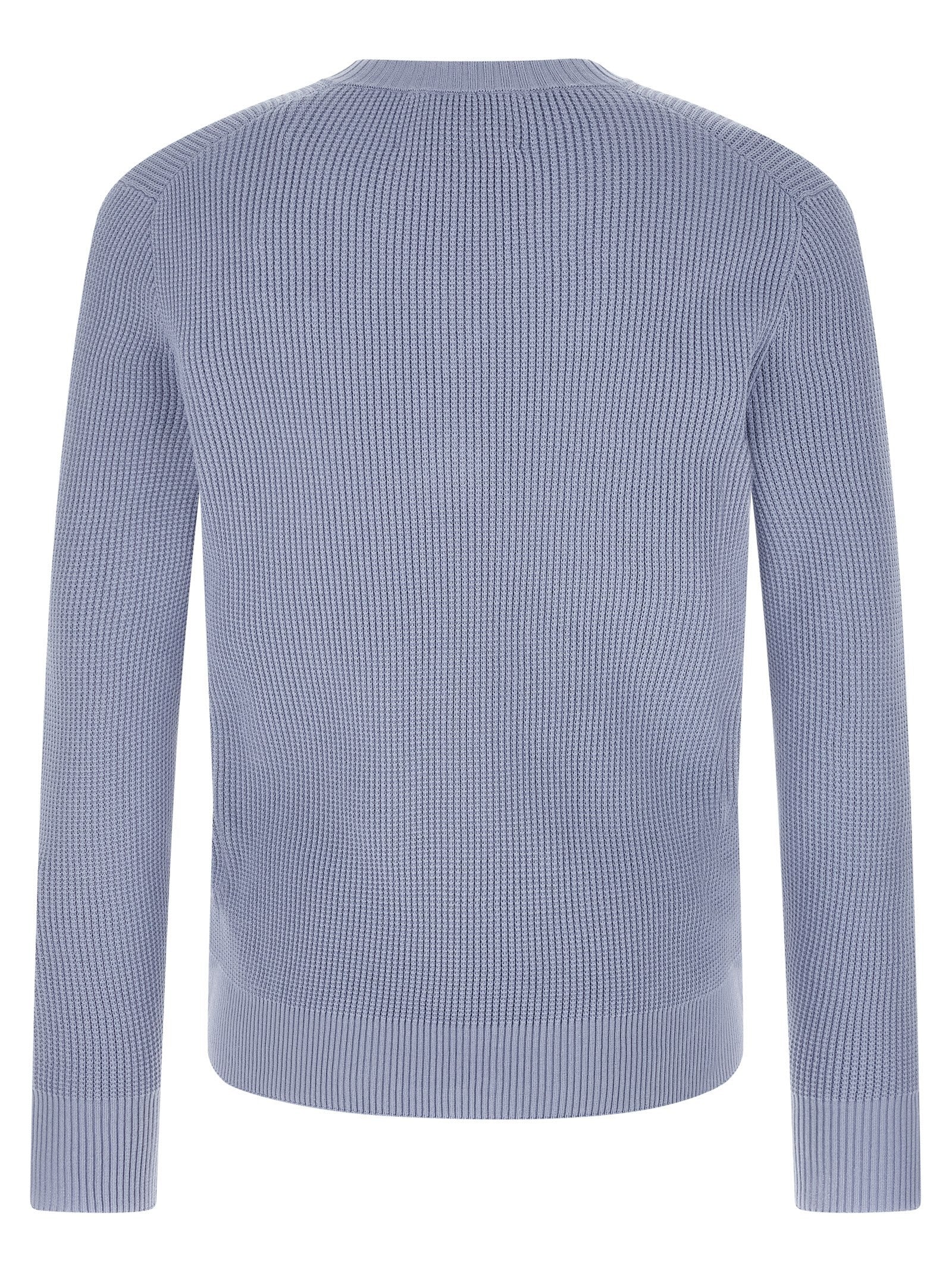 Ballantyne Argyle Pattern Sweater Blue