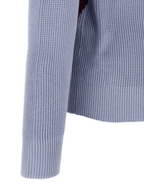 Ballantyne Argyle Pattern Sweater Blue