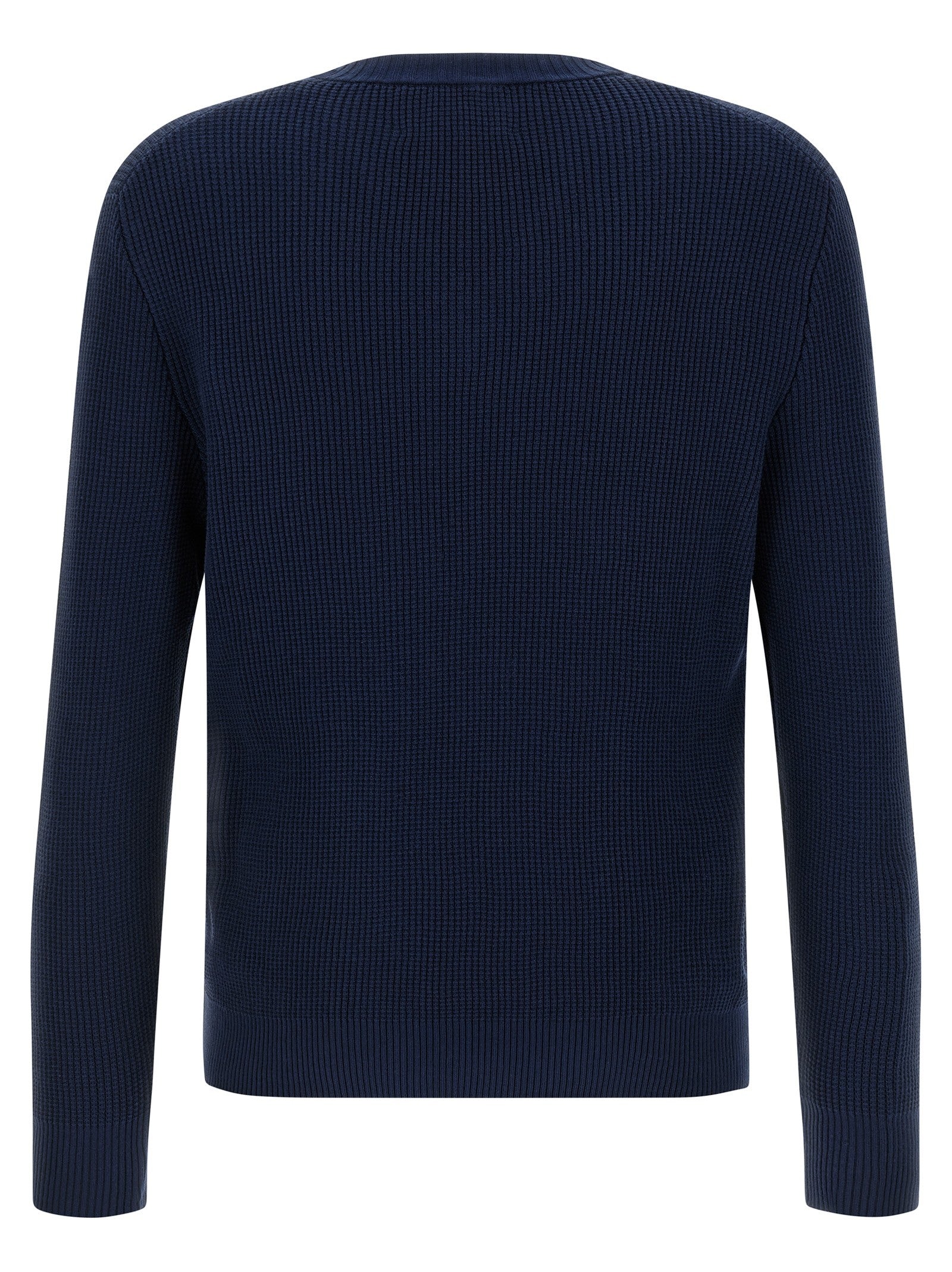 Ballantyne Argyle Pattern Sweater Blue