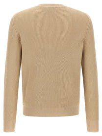 Ballantyne Argyle Pattern Sweater Beige
