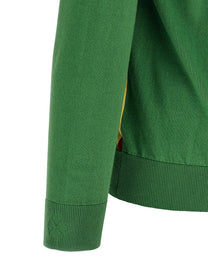 Ballantyne Argyle Sweater Green