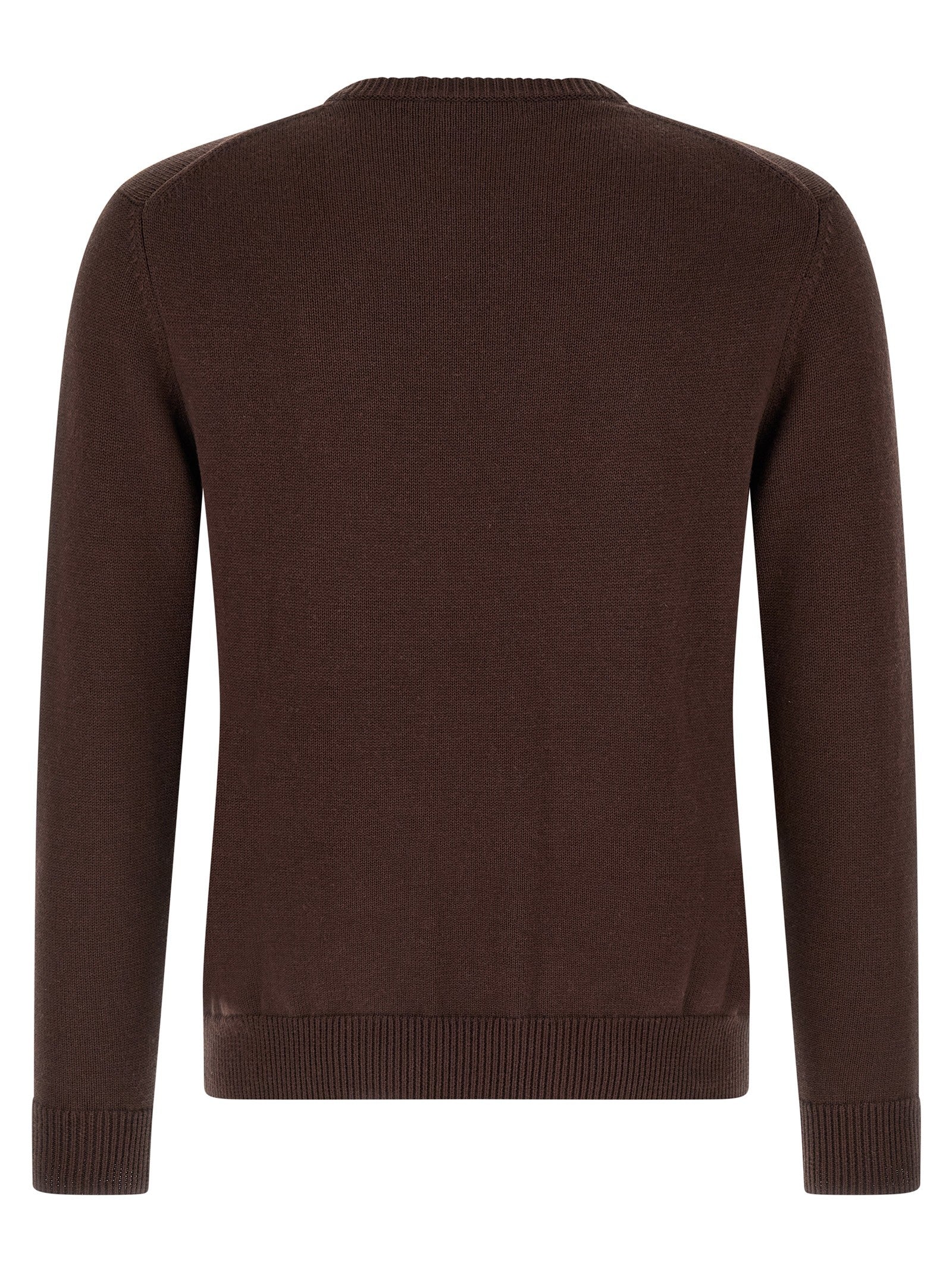 Ballantyne Argyle Sweater Brown