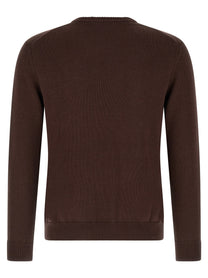 Ballantyne Argyle Sweater Brown