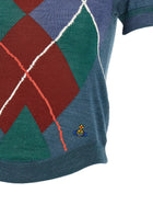 Vivienne Westwood Argyle Sweater Gold, view 4